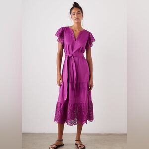 Rails Purple Gia Dress Small